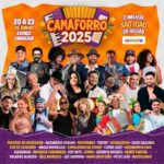 Camaforró 2025 terá mais de 50 atrações em quatro dias de festa