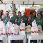 Entrega das cestas de Natal movimenta escolas da Orla de Camaçari nesta sexta-feira
