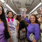 Estado da Bahia lança campanha Agosto Lilás com Vagão das Mulheres no metrô de Salvador