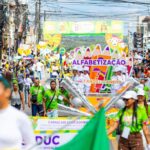Cores, alegria e tradição tomam conta da Gleba E no desfile de 7 de Setembro