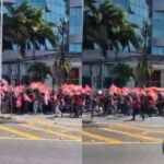 Estudantes da rede pública de Salvador realizam passeata em apoio a Lula no CAB